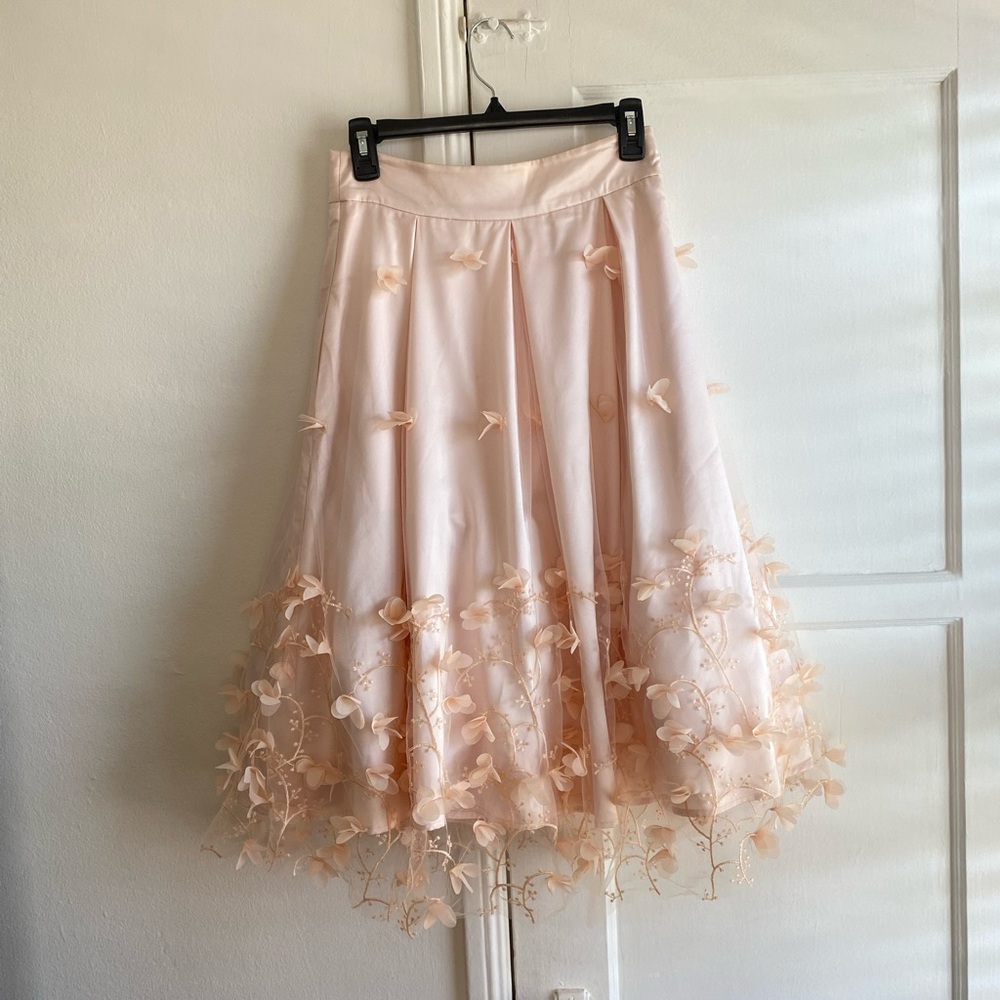 Pink Ruffle Skirt